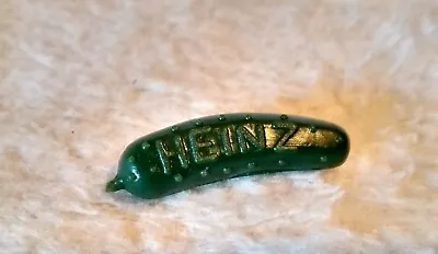 HEINZ Pickle Pin - World's Fair Advertising - Lapel Pin - Brooch - VINTAGE • $4.44