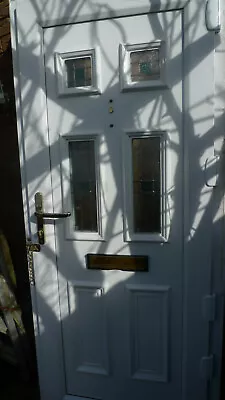 PVC Front Door With Frame • £450