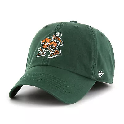 Men's '47 Green Miami Hurricanes Franchise Fitted Hat • $29.99