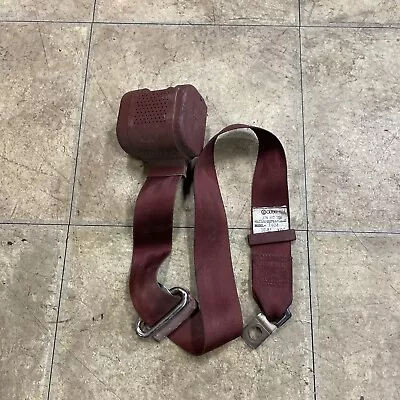 VW MK1 Rabbit Caddy Pick Up  Burgundy Red Front Seat Belt  OEM • $40