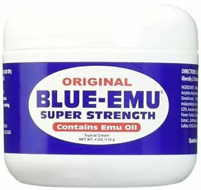 $14.90 • Buy BLUE-EMU Super Strength Emu Oil - 4 Oz Expires 1/25