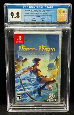 Prince Of Persia Lost Crown Nintendo Switch Sealed New CGC 9.8 A++ Graded • $0.99