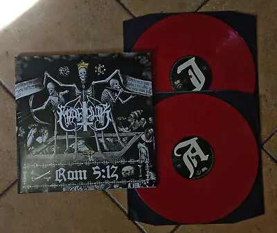 MARDUK – Rom 5:12 (Double Red Vinyl Etched) Ltd. 400 Copies • $50