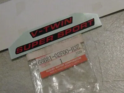 Suzuki Tl1000s Cowling Side Decal/emblem (v-twin Super Sport) Nos! • $24.95