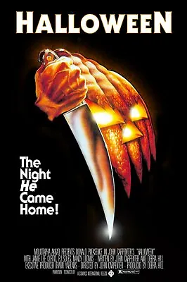 1978 Halloween Movie Poster 11X17 Michael Myers Laurie Strode Castle 🎃🔪🎃 • $12.83