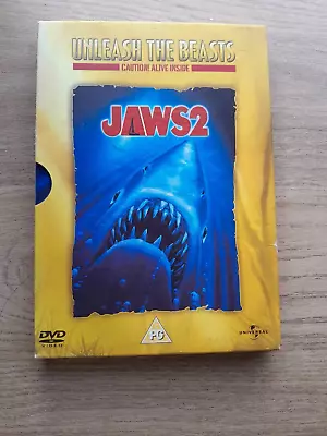 Jaws 2 DVD With Slip Cover Very Good Condition • £5.99