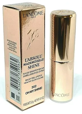 Lancome L'Absolu Mademoiselle Shine Lipstick 302 OH MY SHINE • £13.99