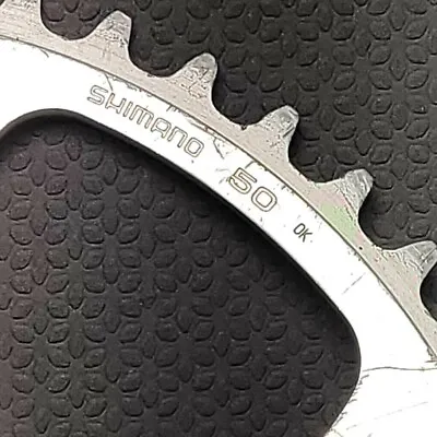 Shimano Chainring 50T 110 BCD Silver Aluminum 5 Hole Arm  • $49.99