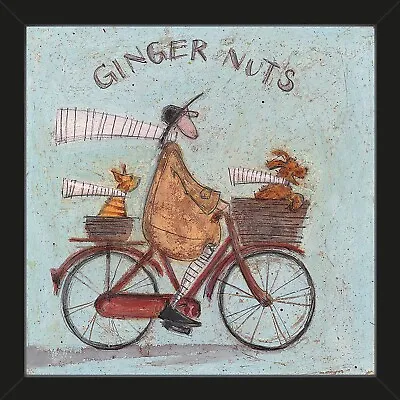 Sam Toft - Ginger Nuts - Official 31.5 X 31.5cm Framed Art Print • £19.99