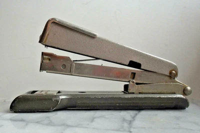 £18.75 • Buy Rare Vintage Working Rapid Swedish Made Stapler Grey Chrome Colour