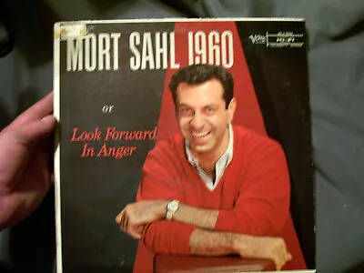 Mort Sahl 1960 Or Look Forward In Anger Verve Records Mg V-15004 • $2.49