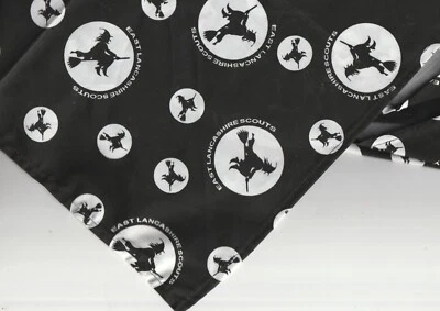 £1.50 • Buy Scout Jamboree Necker UK - East Lancashire Scouts -Black/White With Witches (NK)
