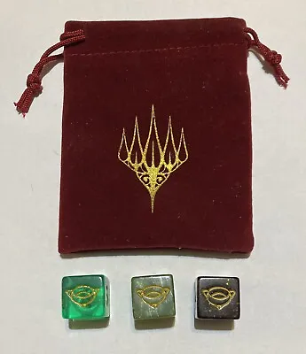 MTG Lord Of The Rings LOTR Promo Dice Set Of 3 With Bag - Free Shipping • $8.99