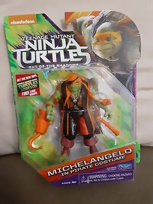 Teenage Mutant Ninja Turtles Movie Michelangelo In Pirate Costume 2016 Tmnt Mike • $20.50