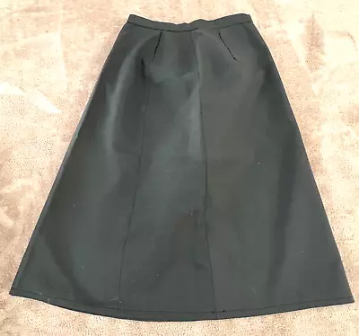 Women’s WAC US Army Issue Uniform Green Dress Skirt Size Small Wool Blend [C40] • $14.95