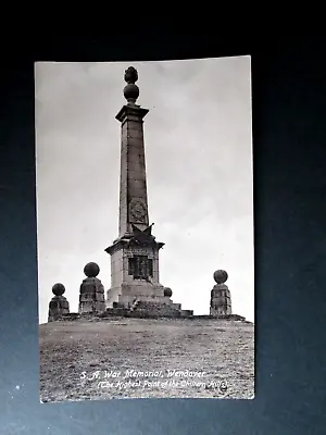 S.a. War Memorial Wendover Buckinghamshire  -  An R/p  Vintage Card • £2