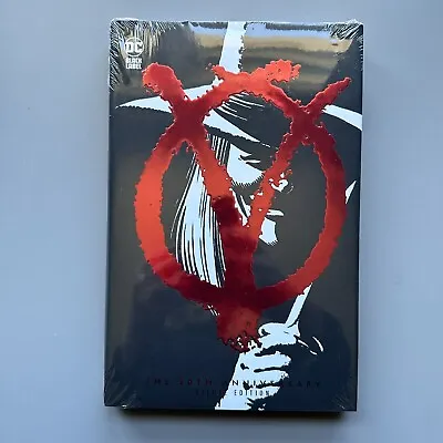 V For Vendetta 30th Anniversary Deluxe Edition Hardcover HC Alan Moore Lloyd DC • $35.99