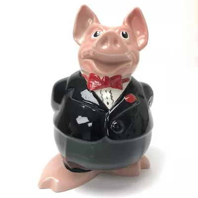 Wade Natwest Pig Sir Nathaniel Pig With Stopper Piggy Bank Money Dad Ceramic -CP • £13