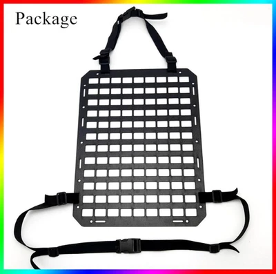 £29.57 • Buy Universal Tactical Rigid MOLLE Panel Vehicle Seat Back Gun Rack Display Storage