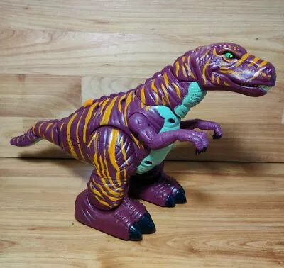 2006 Imaginext Raider Allosaurus Walking Roaring Dinosaur T Rex 8  TESTED  • $8.99
