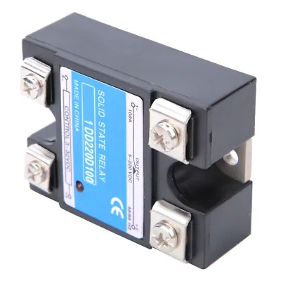 Solid State Relay DC DC SSR Input 3-32VDC Load 5-220VDC Control Relay(100A ) • $16.51