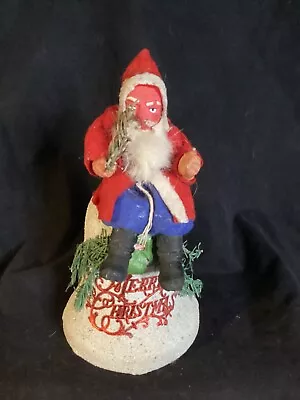 Antique German Santa On Bell Candy Container • $550