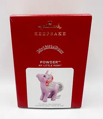 Hallmark Keepsake My Little Pony Powder Ornament 2021 NEW • $13.99