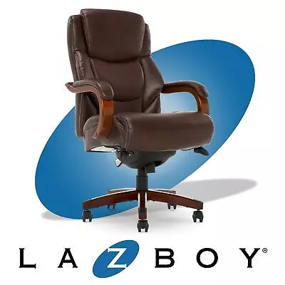 La-Z-Boy Delano Big & Tall Executive Office Chair Mahogany • $346.12