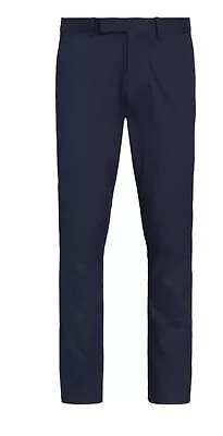 Rlx Golf Ralph Lauren Navy Blue Trousers W34 L32 Nwt • £60