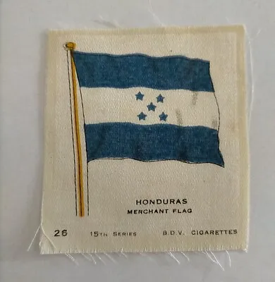 £0.20 • Buy BDV Cigarettes Silk Honduras Merchant Flag 15th Series No 26