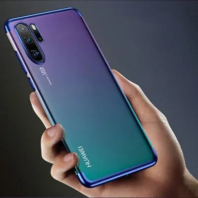 £1.99 • Buy For Huawei P20 P30 Pro Lite Mate Smart Cover Hybrid Shockproof Silicone Case