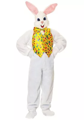 Adult Deluxe Easter Bunny White Rabbit Costume SIZE STANDARD (Used) • $75.99