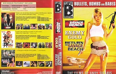 Bullets Bombs And Babes – Three Movie DVD Collection • $16.95