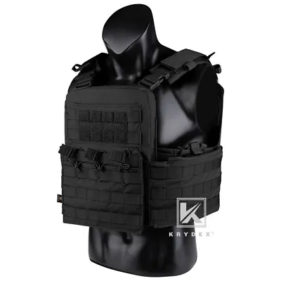 KRYDEX CPC Plate Carrier Tactical Heavy Duty MOLLE Vest Magazine Pouch Medium • $114.95