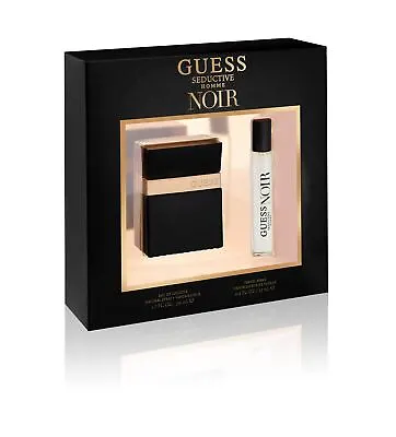 £24.90 • Buy Guess Seductive Noir For Men Gift Set Eau De Toilette 50Ml + 15Ml Mini