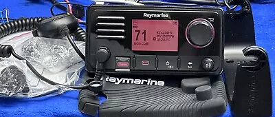 Raymarine Ray63 Dual Station DSC GPS Marine VHF Radio E70516 (HAS MMSI) • $349.95