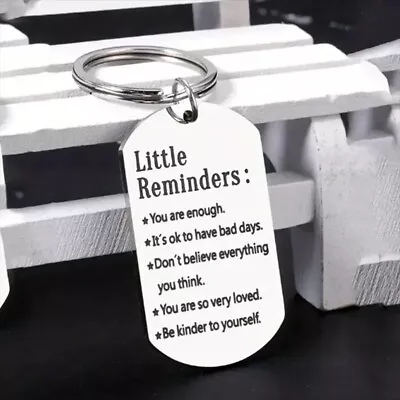 Little Reminders Keyring Key Chain Keepsake Gift Friend Partner You Are Loved • £2.49