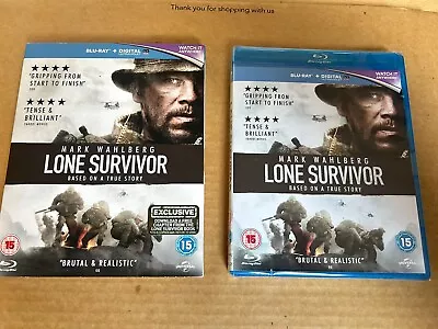 Lone Survivor (2013) UK Reg Free Blu Ray NEW & SEALED With Slipcase • £4