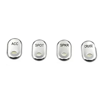 $10.26 • Buy Motorcycle Rocker Panel Switch Button Covers For Harley Touring Road Glide FLHTK