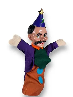 $35 • Buy Vintage Puppet From Mr. Rogers Neighborhood Jester Wizard Rubber Cloth