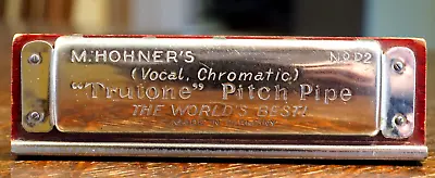 Vintage Hohner Vocal Chromatic Trutone Pitch Pipe #P2 German • $25