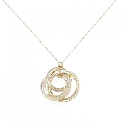 £726.84 • Buy Authentic TIFFANY Interlocking Circles Necklace  #260-006-005-6856
