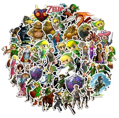 25pcs Legend Of Zelda Stickers / LOZ Link Video Game Decals • $4.75