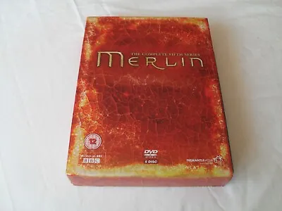 £7.99 • Buy MERLIN - The Complete Fifth Series 13 Episodes Beautifully Packaged COLIN MORGAN