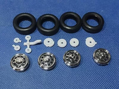 🌟 Stock Wheels & Tires 1990 Mustang 1:25 Scale 1000s Model Car Parts 4 Sale • $10.99