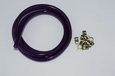 1/4  Fuel Line High Quality Yamaha Yz Tw Pw Ttr Wr It Dirt Bike Fuel Hose Purple • $4.99