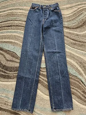 Vintage Levi's Buckle Back Orange Tab Jeans Womens 24 X 32 70s Straight  • $199.94