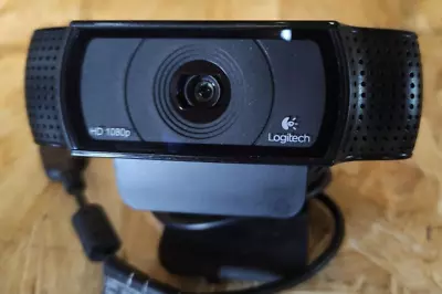 Logitech C920 HD Pro USB Webcam 1080p 30fps - Black Great Condition!💖💖💖 • £36.99
