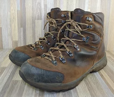 Vasque Gore-Tex Mountaineering Leather Hiking Boots Vibram Men’s Size 12 M • $49.88