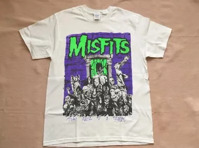 Vtg Misfits Earth AD TSHIRT 80s One Hell Of A Party Danzig T-Shirt Gift • $15.99